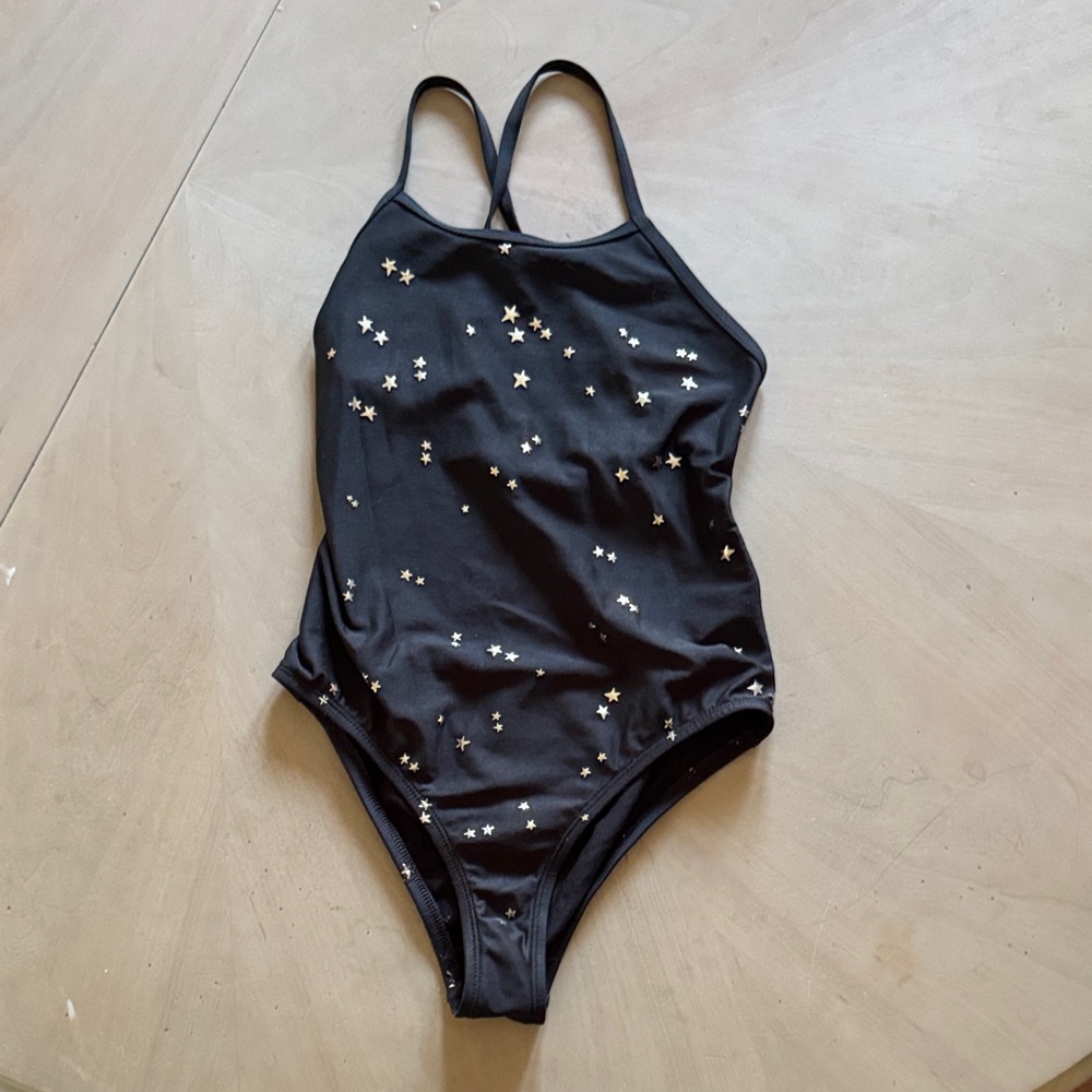 Jolyn Clothing Brandon Black Starry One Piece Swimsuit